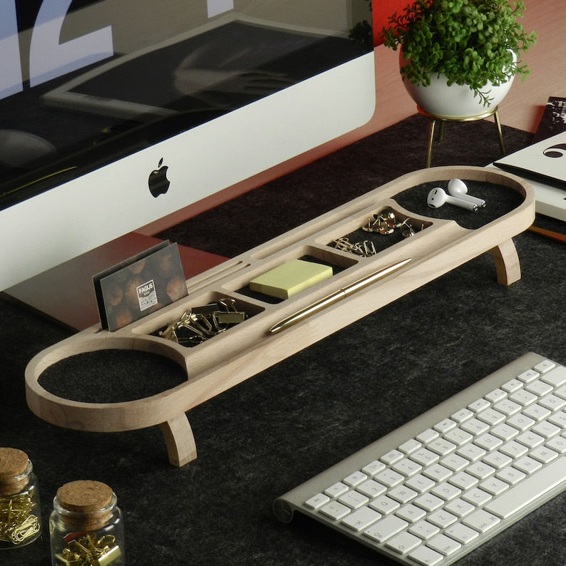 Wood Desk Organizer