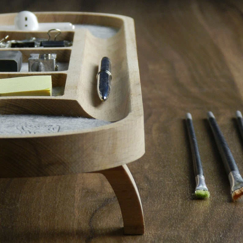 Wood Desk Organizer