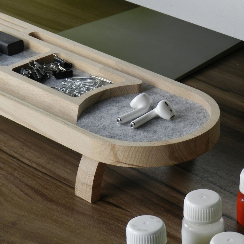 Wood Desk Organizer