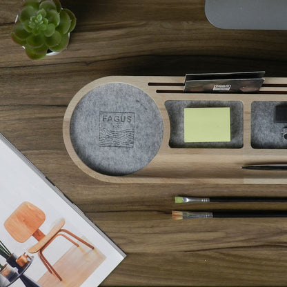 Wood Desk Organizer