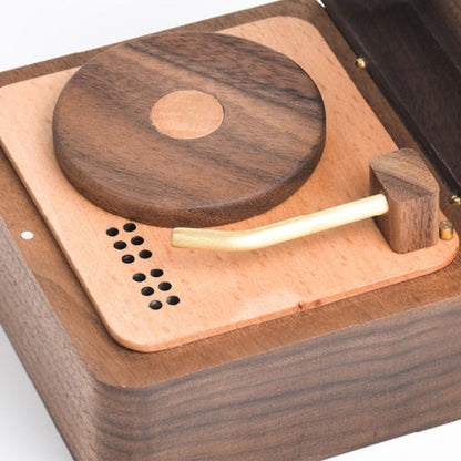 Valentines Day Vintage player Wood Music Box Personalized Gift Music Box Custom Anniversary Gift Music Box For Boy Girl For Her