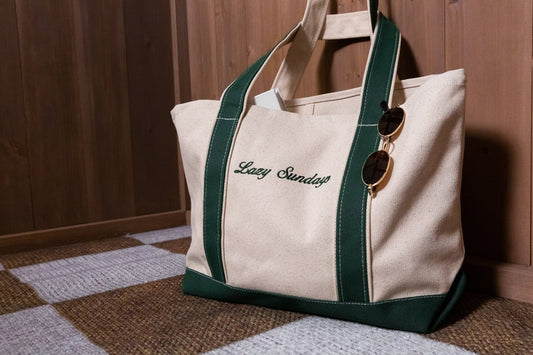 Custom Boat Tote Bag - Canvas Tote Bag