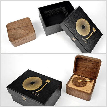 Valentines Day Vintage player Wood Music Box Personalized Gift Music Box Custom Anniversary Gift Music Box For Boy Girl For Her