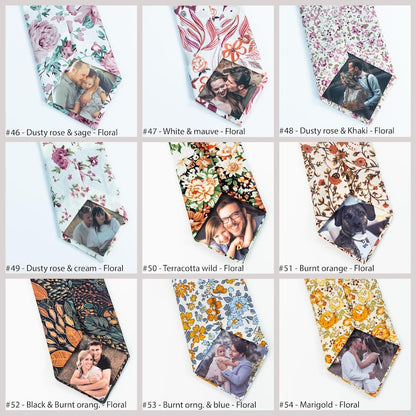 Personalized photo tie