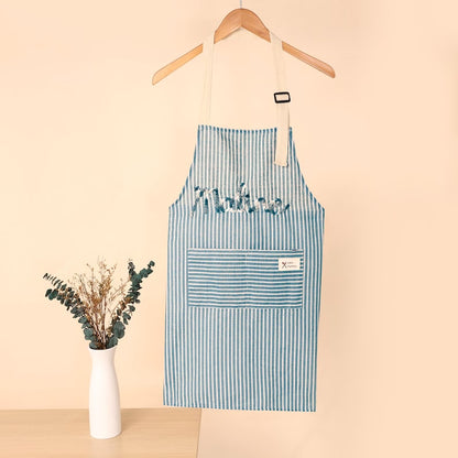 Personalized Hand-Embroidered Apron