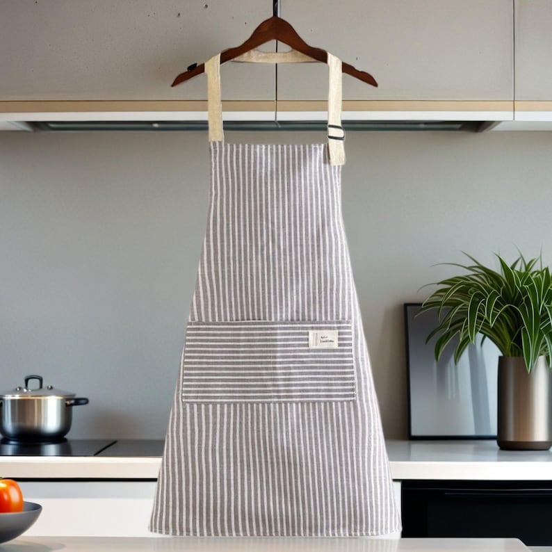 Personalized Hand-Embroidered Apron